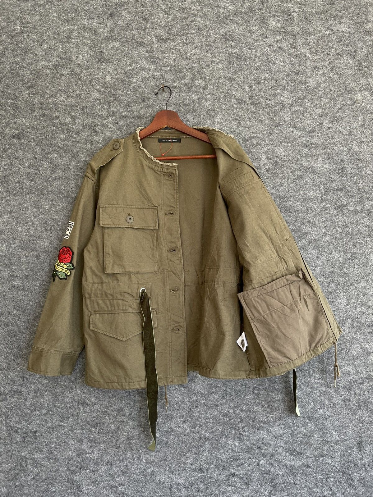 Japanese Brand ALICIA PAGEBOY US ARMY JACKET Size US M / EU 48-50 / 2 - 5 Thumbnail