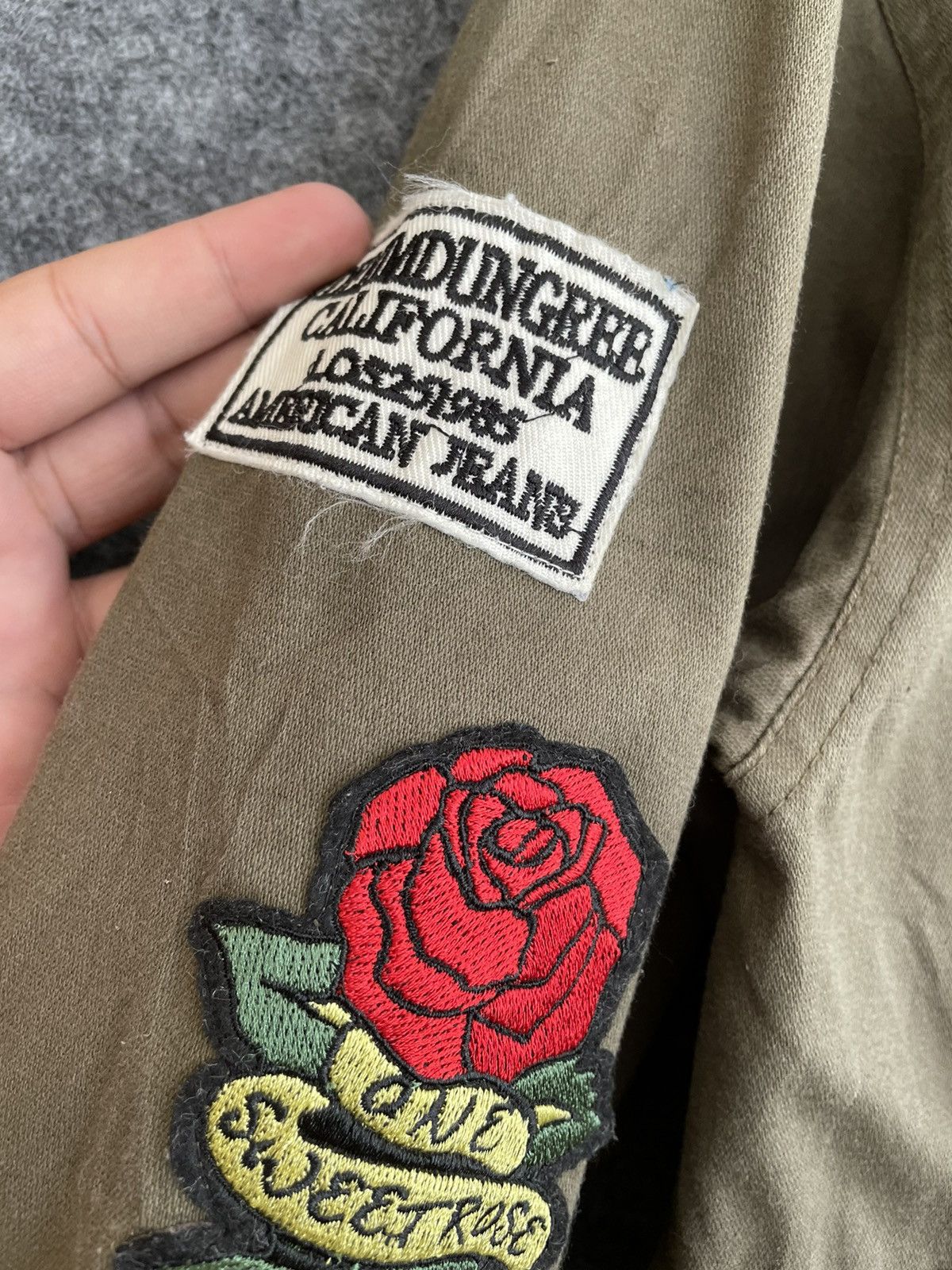 Japanese Brand ALICIA PAGEBOY US ARMY JACKET Size US M / EU 48-50 / 2 - 7 Thumbnail