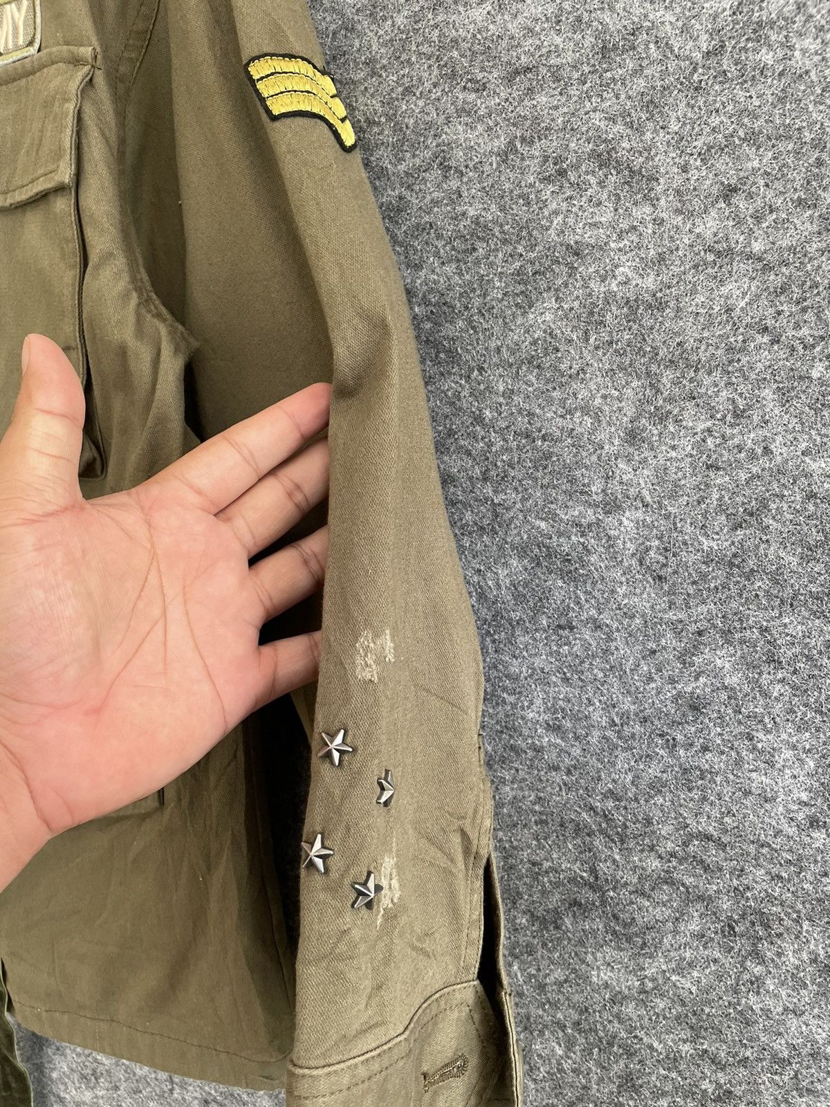 Japanese Brand ALICIA PAGEBOY US ARMY JACKET Size US M / EU 48-50 / 2 - 8 Thumbnail