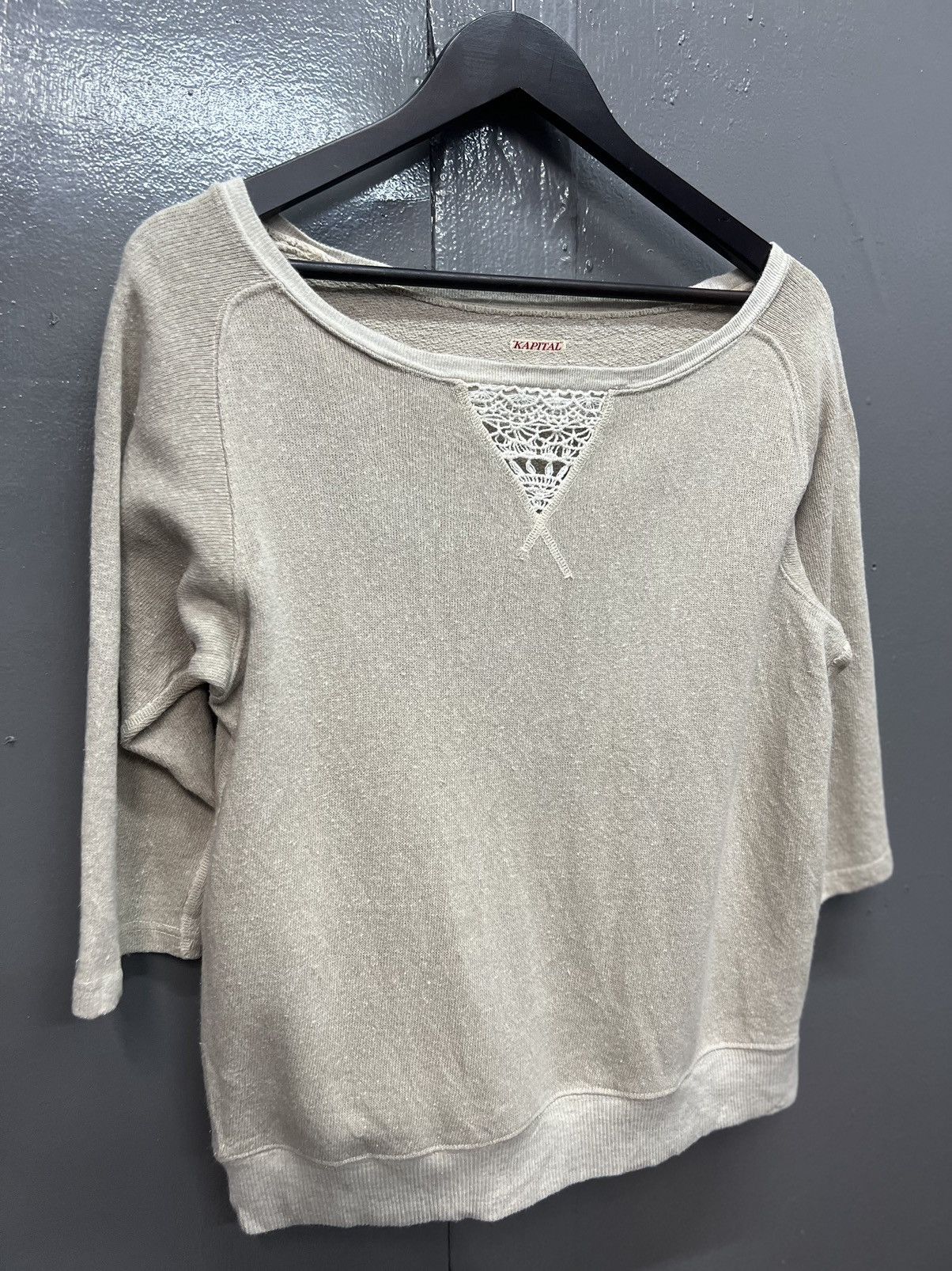 Japanese Brand 🔥VINTAGE KAPITAL KNIT SWEATSHIRT Size S / US 4 / IT 40 - 2 Thumbnail