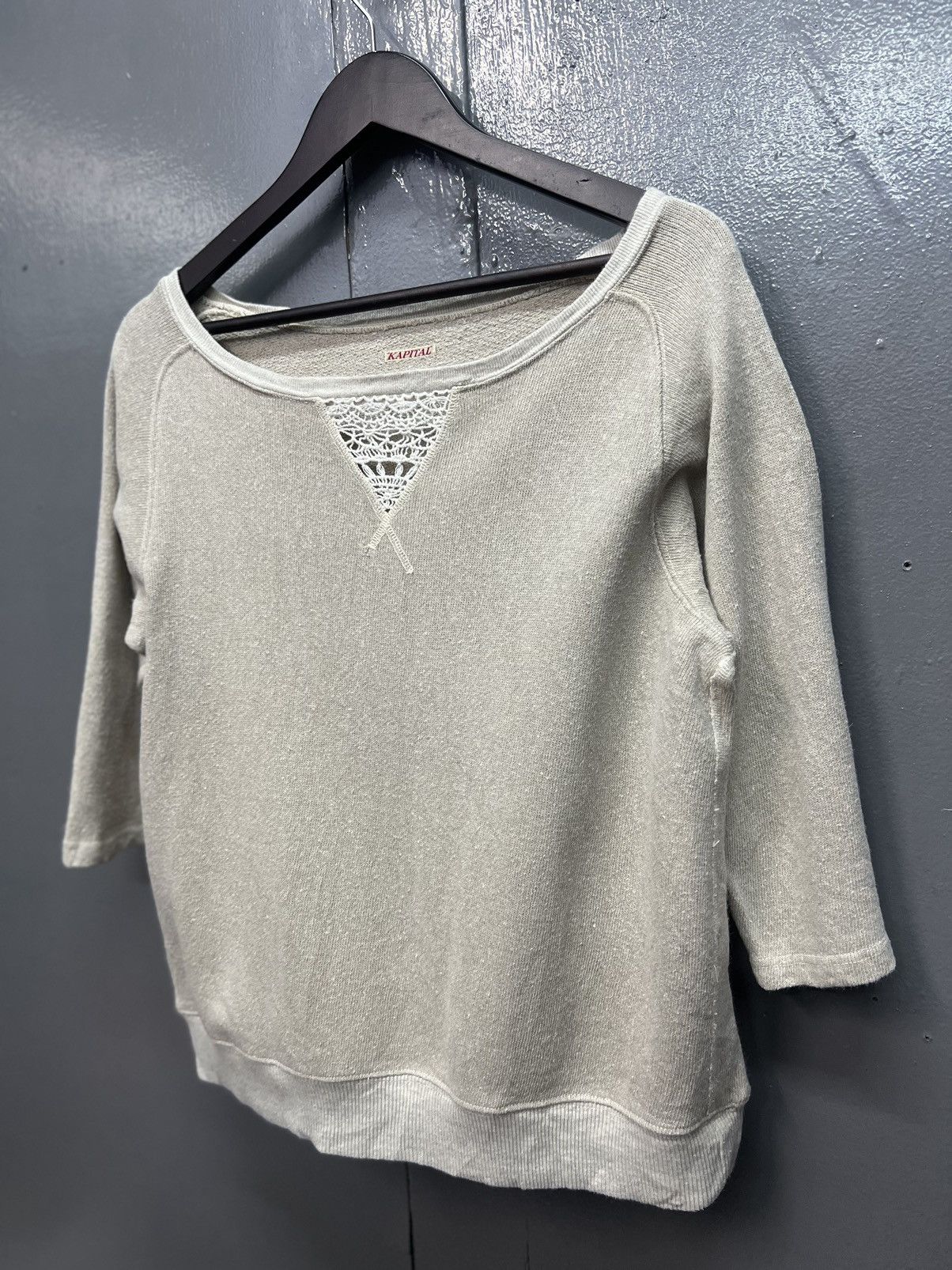 Japanese Brand 🔥VINTAGE KAPITAL KNIT SWEATSHIRT Size S / US 4 / IT 40 - 3 Thumbnail