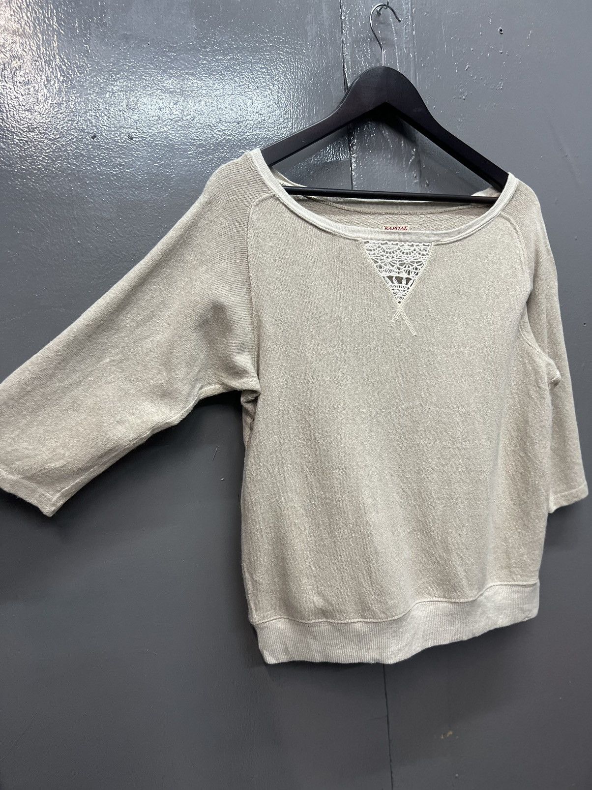 Japanese Brand 🔥VINTAGE KAPITAL KNIT SWEATSHIRT Size S / US 4 / IT 40 - 4 Thumbnail