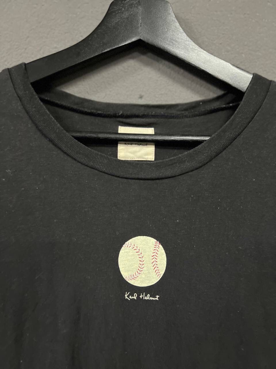Karl Helmut VINTAGE KARL HELMUT KRIKET BALL LOGO SHIRT Size US M / EU 48-50 / 2 - 2 Thumbnail