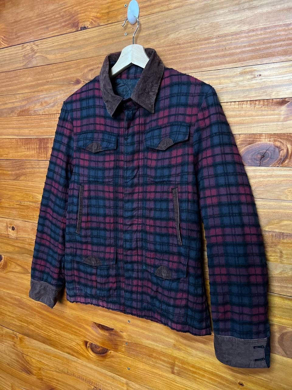 Takeo Kikuchi TAKEO KIKUCHI FIELD PLAID JACKET Size US S / EU 44-46 / 1 - 3 Thumbnail