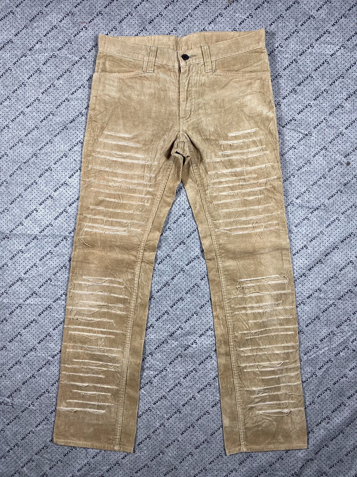 Hysteric Glamour × Japanese Brand Distress Quadroy Pant By Hysteric Glamour Size US 32 / EU 48 - 1 Thumbnail
