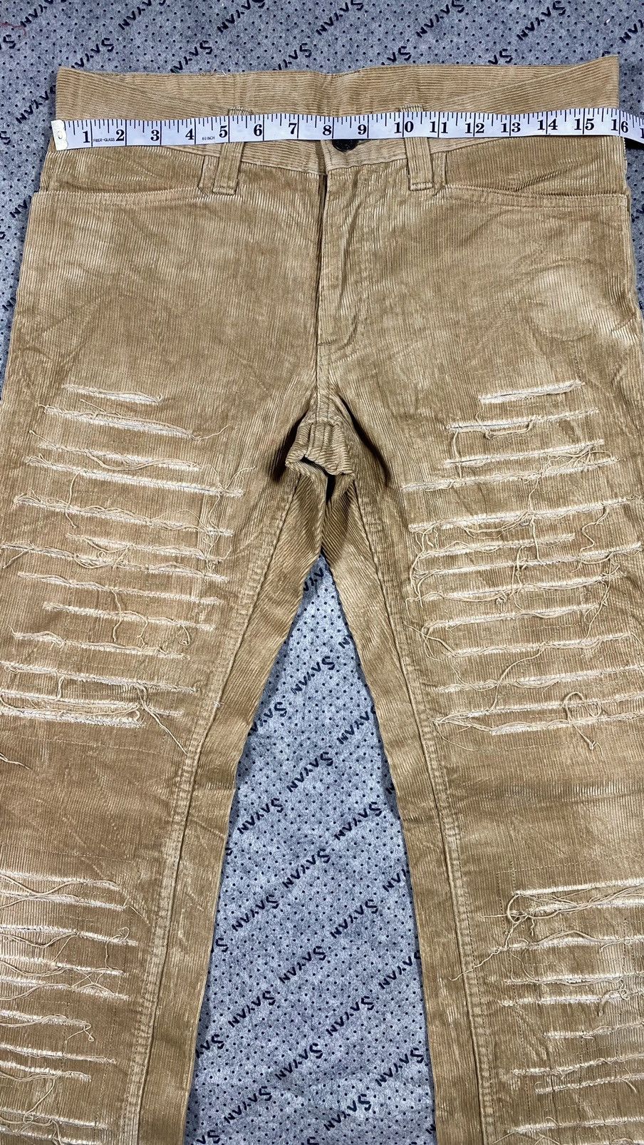 Hysteric Glamour × Japanese Brand Distress Quadroy Pant By Hysteric Glamour Size US 32 / EU 48 - 3 Thumbnail