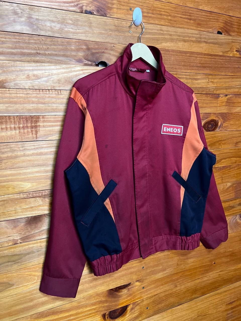 Japanese Brand VINTAGE ENEOS SPELLOUT JACKET Size US L / EU 52-54 / 3 - 2 Thumbnail