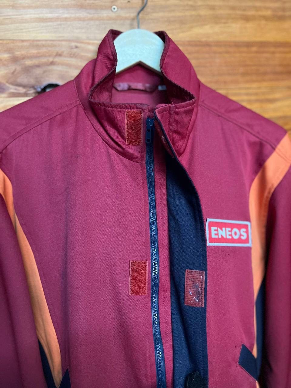 Japanese Brand VINTAGE ENEOS SPELLOUT JACKET Size US L / EU 52-54 / 3 - 9 Thumbnail