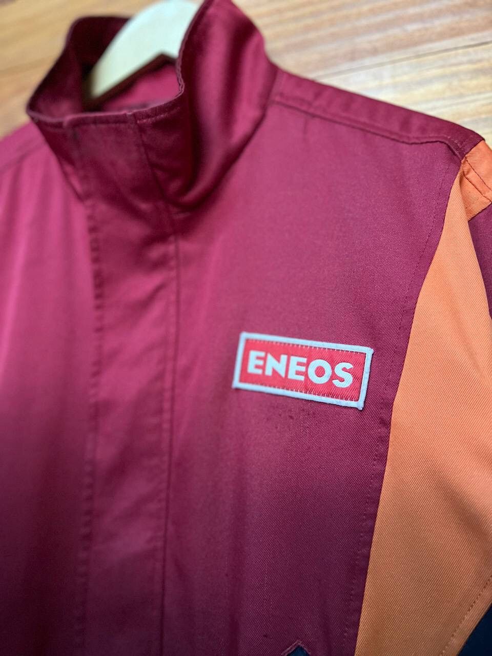 Japanese Brand VINTAGE ENEOS SPELLOUT JACKET Size US L / EU 52-54 / 3 - 5 Thumbnail