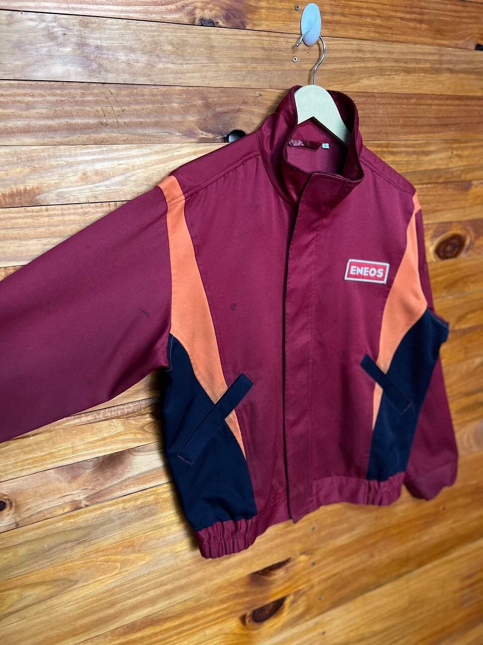 Japanese Brand VINTAGE ENEOS SPELLOUT JACKET Size US L / EU 52-54 / 3 - 4 Thumbnail