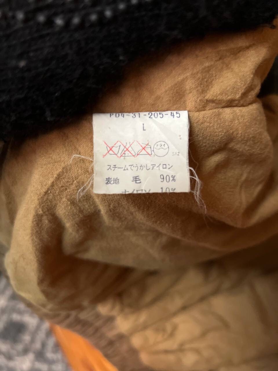 Japanese Brand VINTAGE BAKER ST. WOOL BOMBER JACKET Size US L / EU 52-54 / 3 - 11 Thumbnail