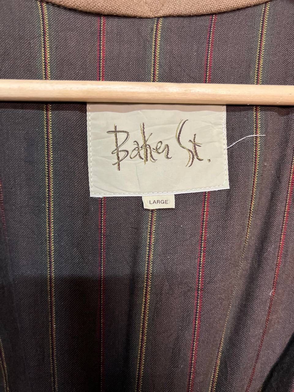 Japanese Brand VINTAGE BAKER ST. WOOL BOMBER JACKET Size US L / EU 52-54 / 3 - 10 Thumbnail