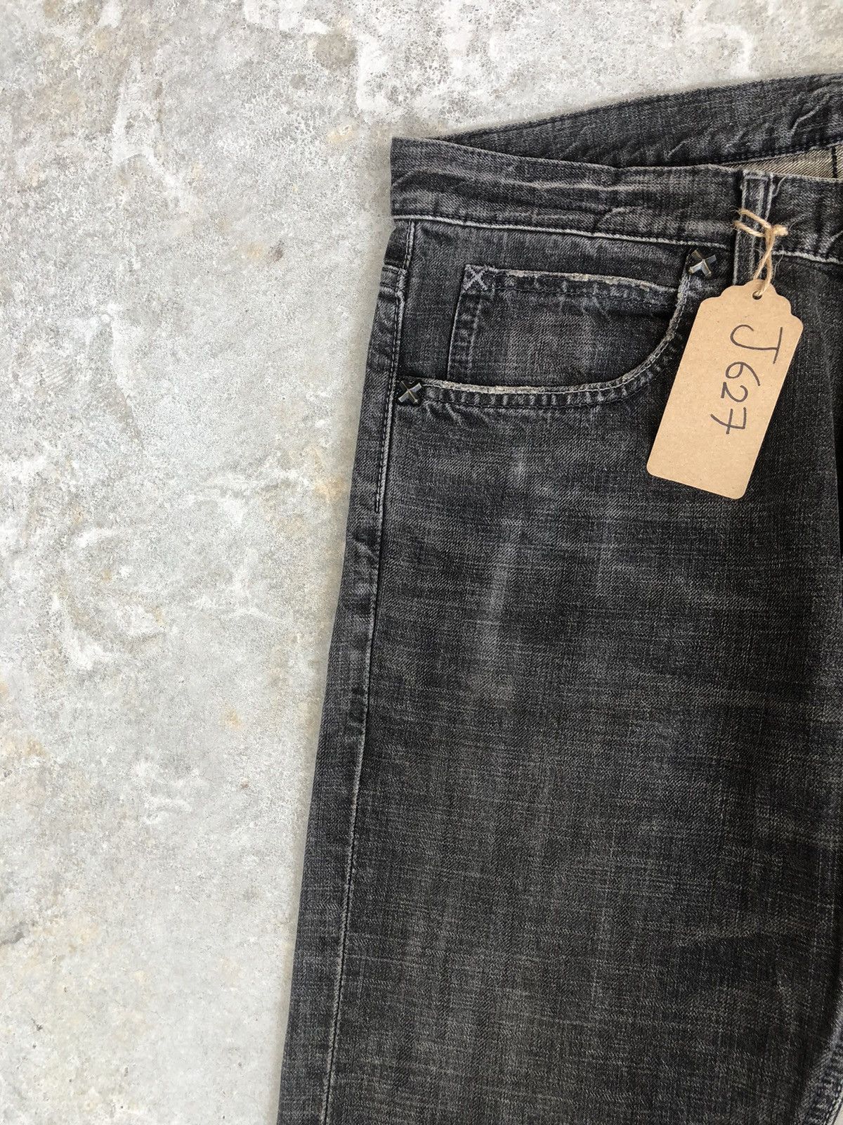 Lee Japanese Lee Flared Jeans Distressed Jeans Size US 33 - 4 Thumbnail