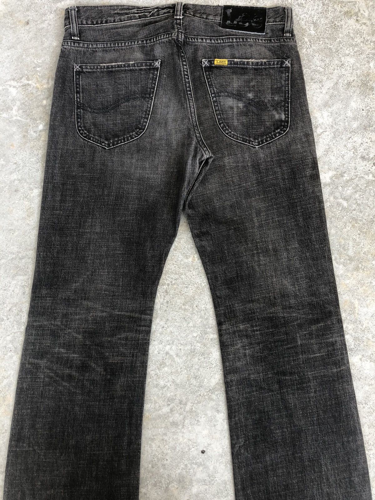 Lee Japanese Lee Flared Jeans Distressed Jeans Size US 33 - 8 Thumbnail