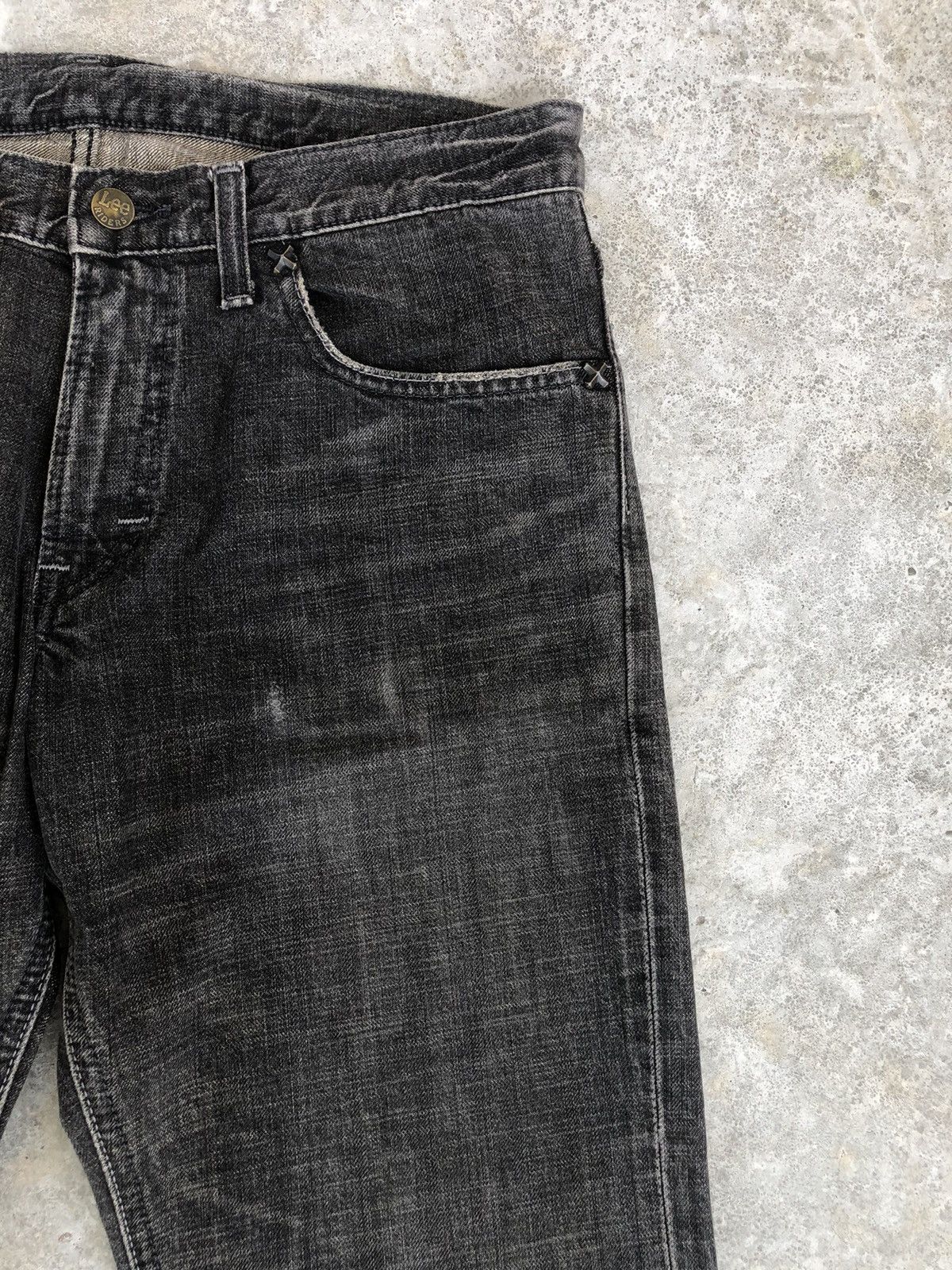 Lee Japanese Lee Flared Jeans Distressed Jeans Size US 33 - 5 Thumbnail