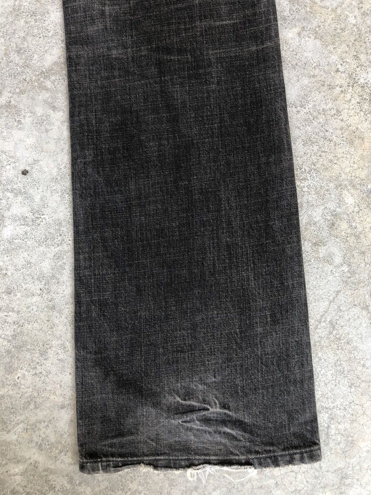 Lee Japanese Lee Flared Jeans Distressed Jeans Size US 33 - 12 Thumbnail