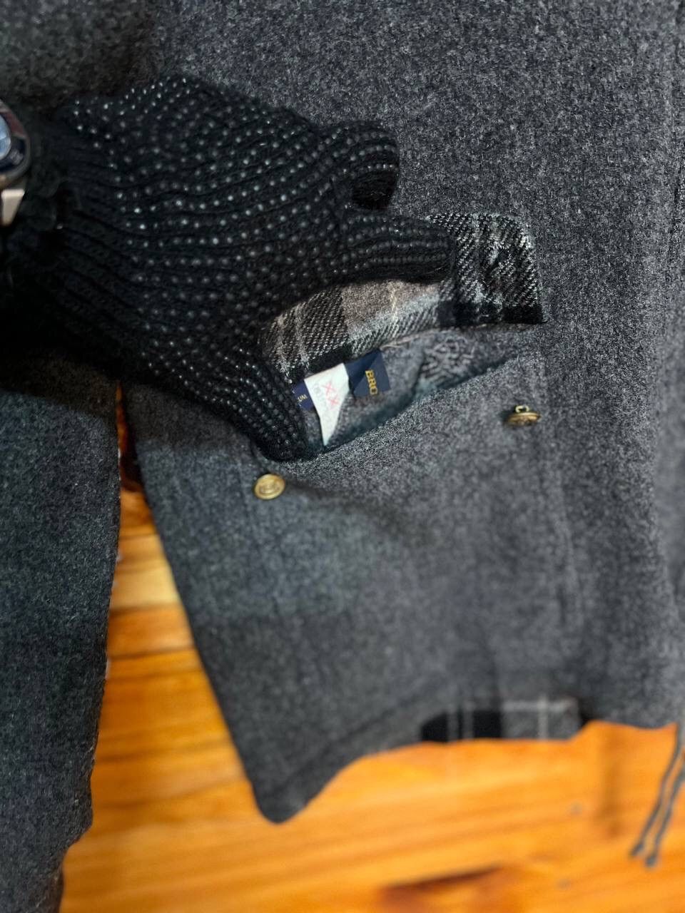 Japanese Brand BROWNY’S WOOL REVERSIBLE HOODIE JACKET Size US M / EU 48-50 / 2 - 6 Thumbnail