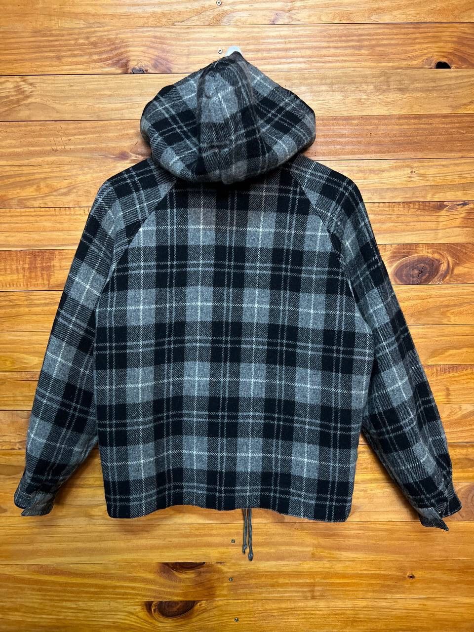 Japanese Brand BROWNY’S WOOL REVERSIBLE HOODIE JACKET Size US M / EU 48-50 / 2 - 15 Thumbnail
