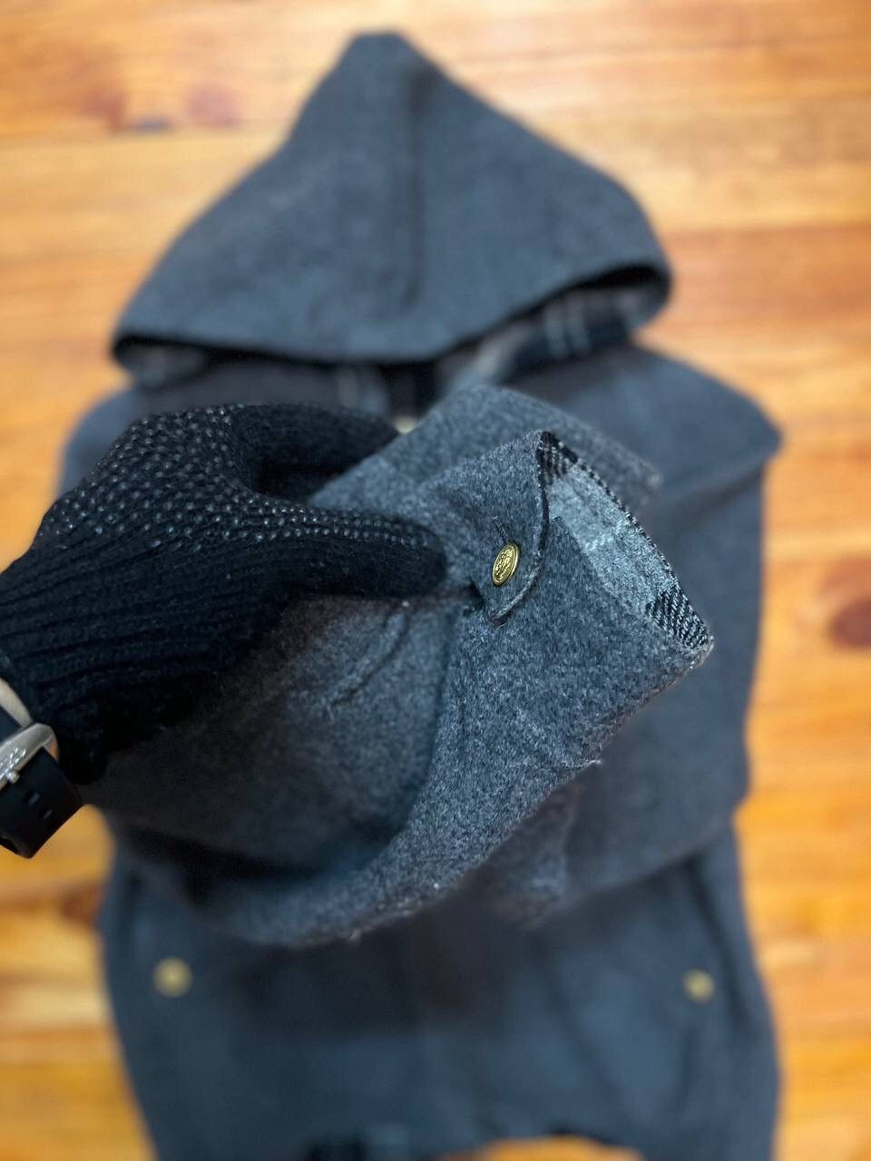 Japanese Brand BROWNY’S WOOL REVERSIBLE HOODIE JACKET Size US M / EU 48-50 / 2 - 5 Thumbnail