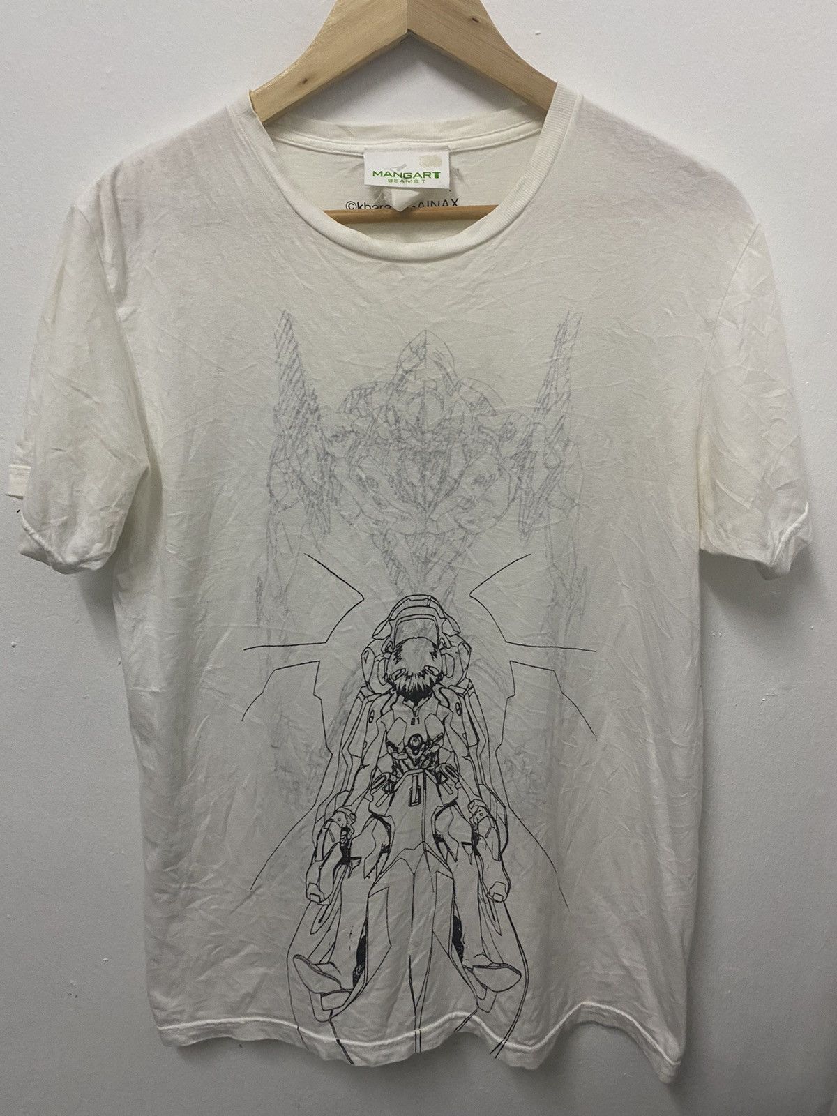 Anime Vintage Neon Genesis Evangelion Reversible Shinji Akari Size US L / EU 52-54 / 3 - 1 Thumbnail