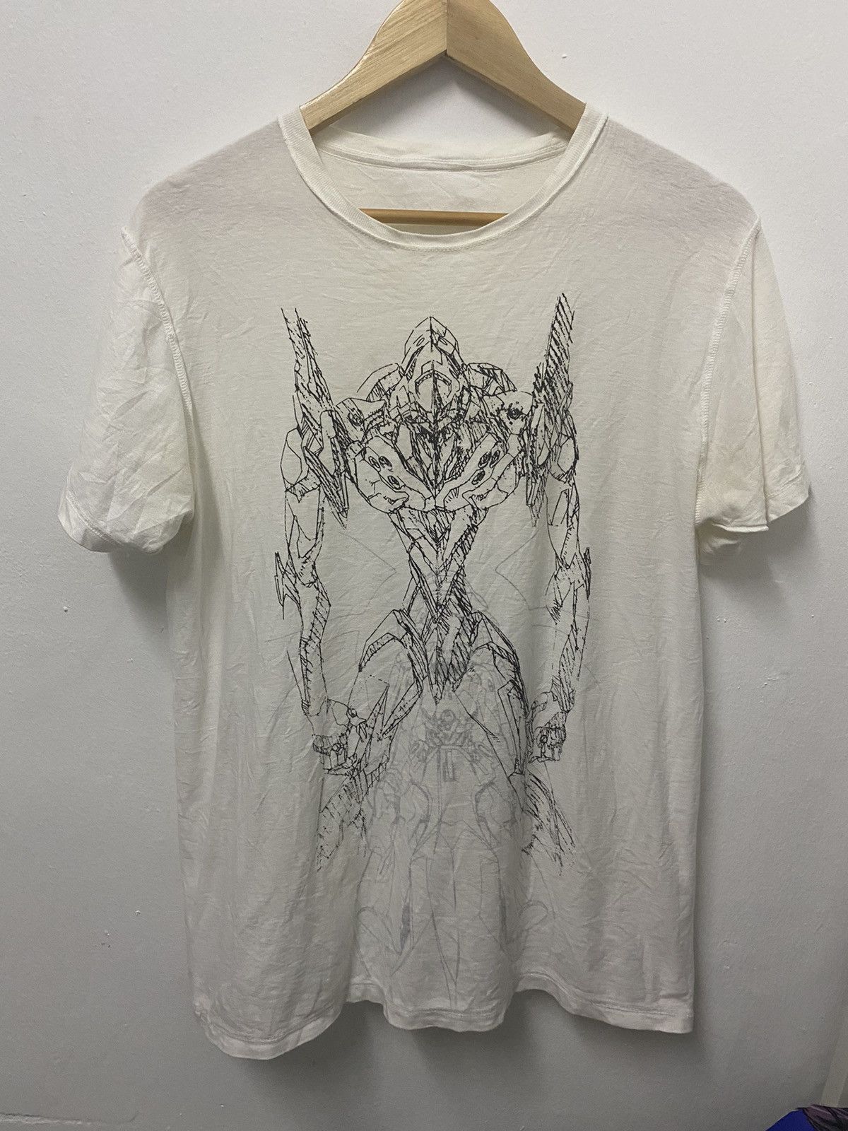 Anime Vintage Neon Genesis Evangelion Reversible Shinji Akari Size US L / EU 52-54 / 3 - 6 Thumbnail