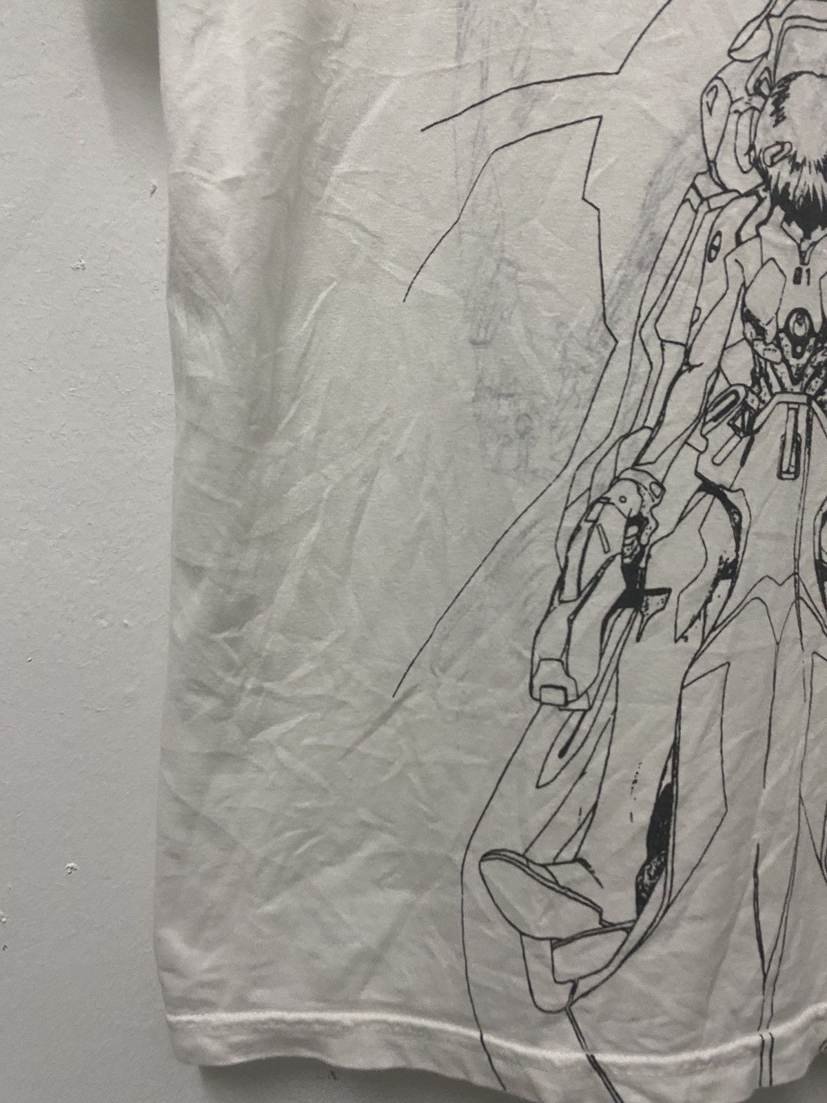 Anime Vintage Neon Genesis Evangelion Reversible Shinji Akari Size US L / EU 52-54 / 3 - 4 Thumbnail