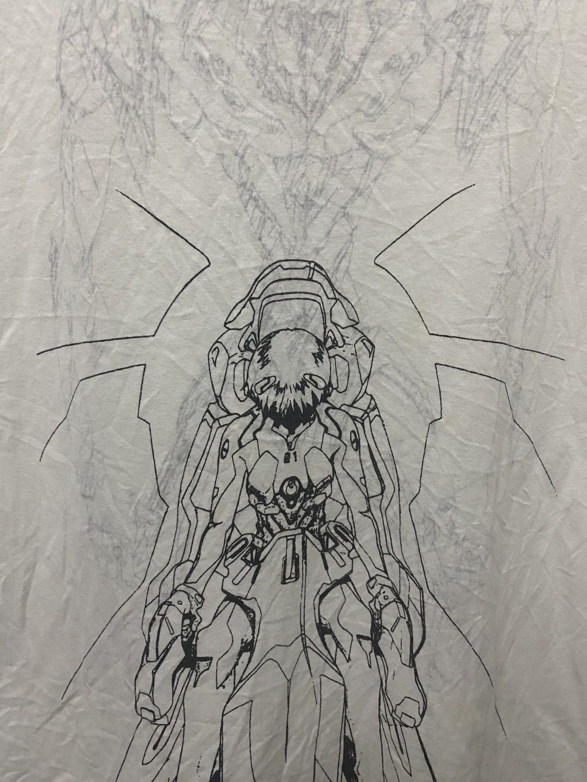 Anime Vintage Neon Genesis Evangelion Reversible Shinji Akari Size US L / EU 52-54 / 3 - 3 Thumbnail