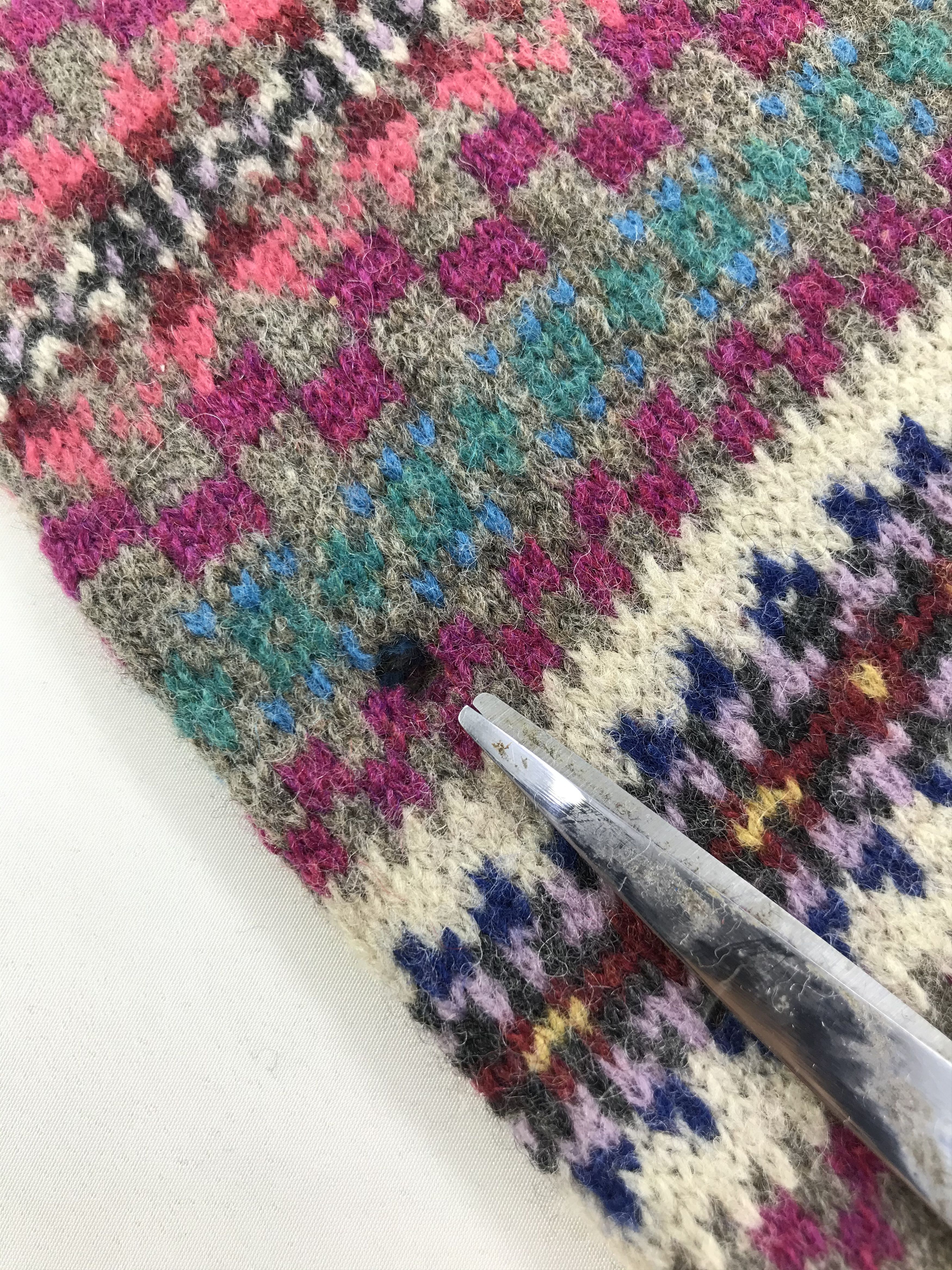 Gap GAP Fair Isle Native Wool Scarf Muffler V111 Size ONE SIZE - 5 Thumbnail