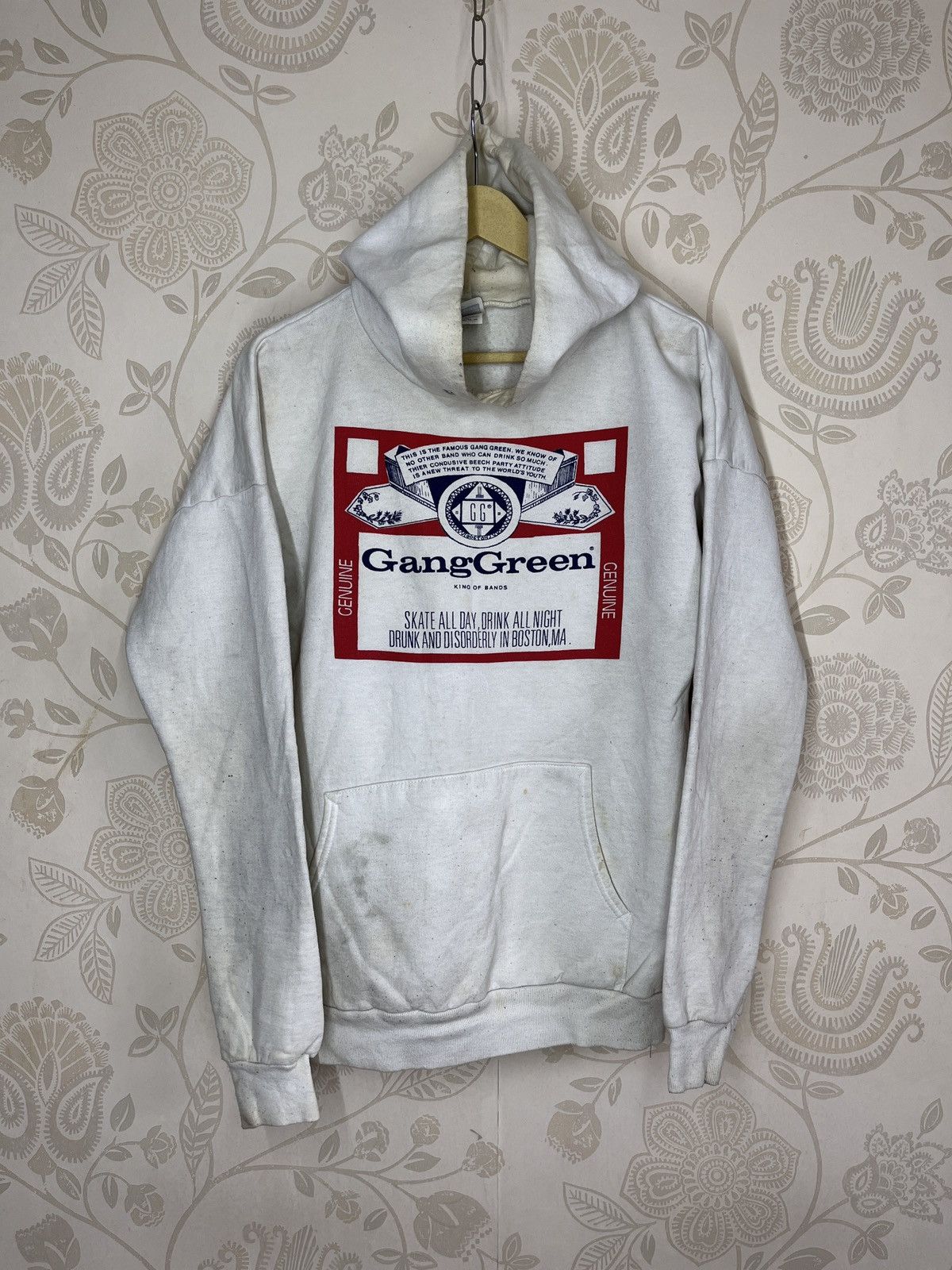 Band Tees × Vintage GangGreen Punk Rock American Band Vintage Hoodie 1990s Size US M / EU 48-50 / 2 - 16 Thumbnail