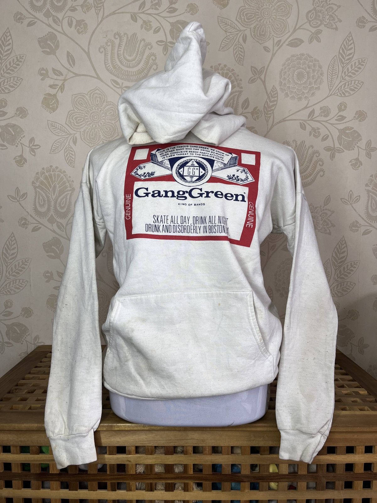 Band Tees × Vintage GangGreen Punk Rock American Band Vintage Hoodie 1990s Size US M / EU 48-50 / 2 - 1 Thumbnail