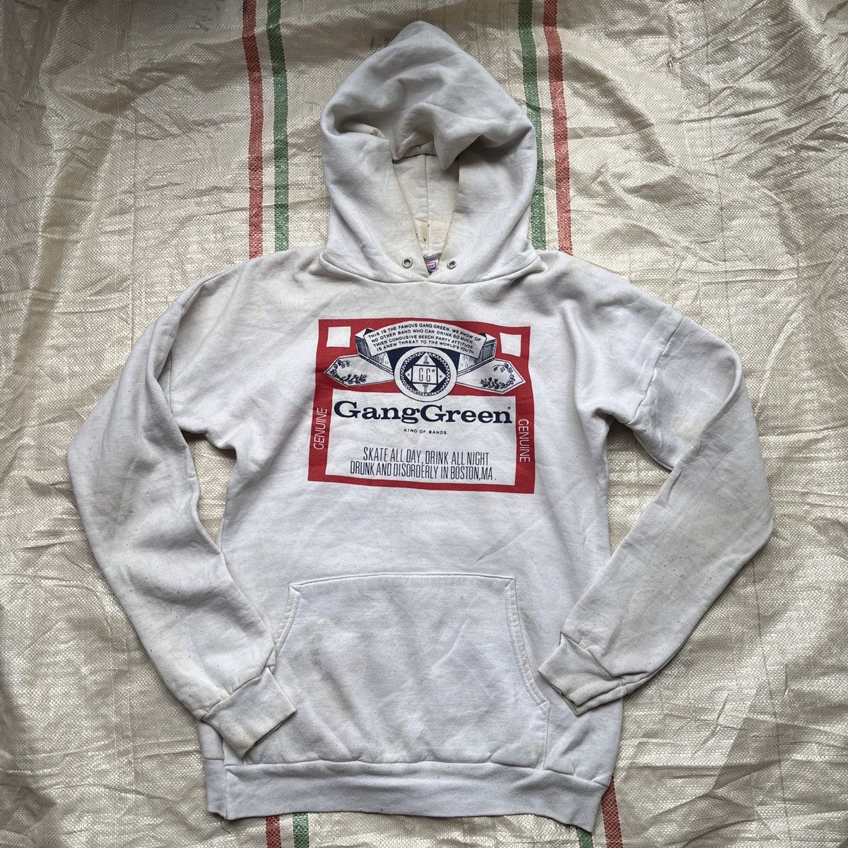 Band Tees × Vintage GangGreen Punk Rock American Band Vintage Hoodie 1990s Size US M / EU 48-50 / 2 - 15 Thumbnail