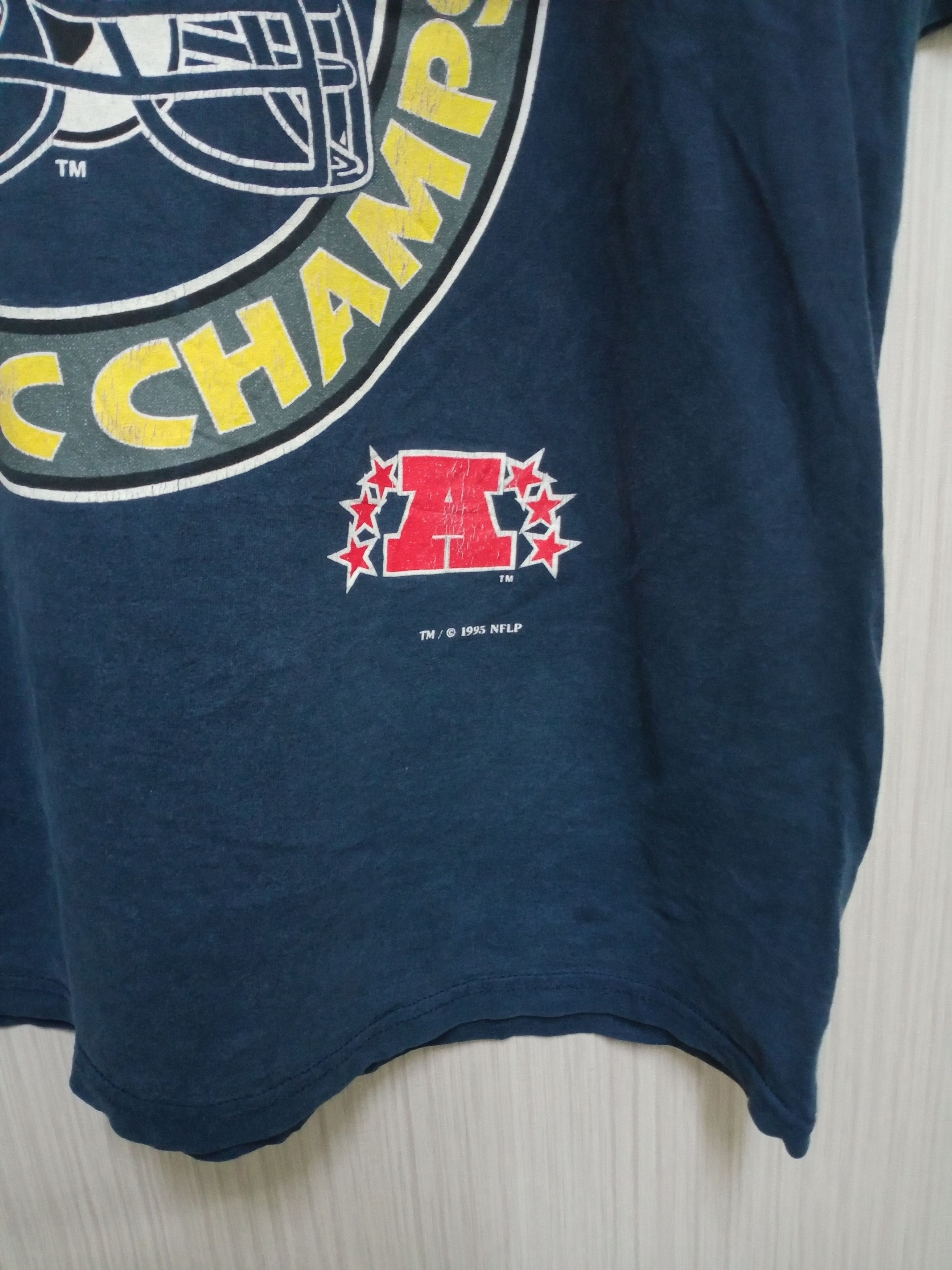 NFL Vintage Chargers 1994 AFC Champs Tshirt Size US XXL / EU 58 / 5 - 5 Thumbnail