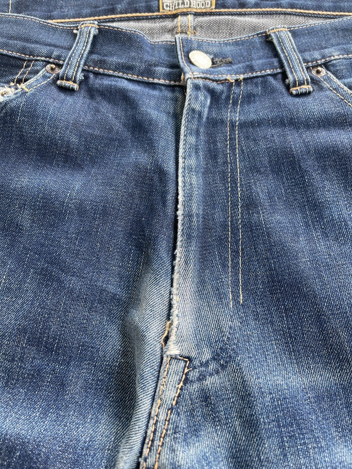 Japanese Brand Vintage Childhood Distressed Selvedge Denim Size US 37 - 10 Thumbnail
