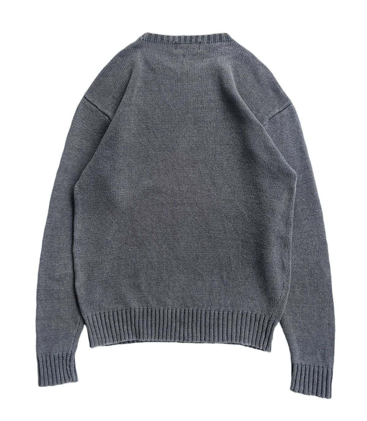 Polo Ralph Lauren Vintage 90s Polo Ralph Lauren Cable Knitted Jumper Size US L / EU 52-54 / 3 - 2 Thumbnail