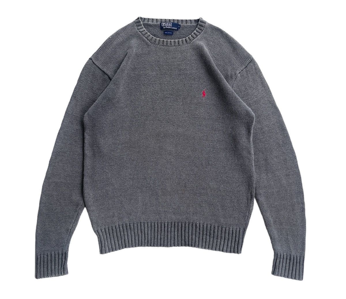 Polo Ralph Lauren Vintage 90s Polo Ralph Lauren Cable Knitted Jumper Size US L / EU 52-54 / 3 - 3 Thumbnail