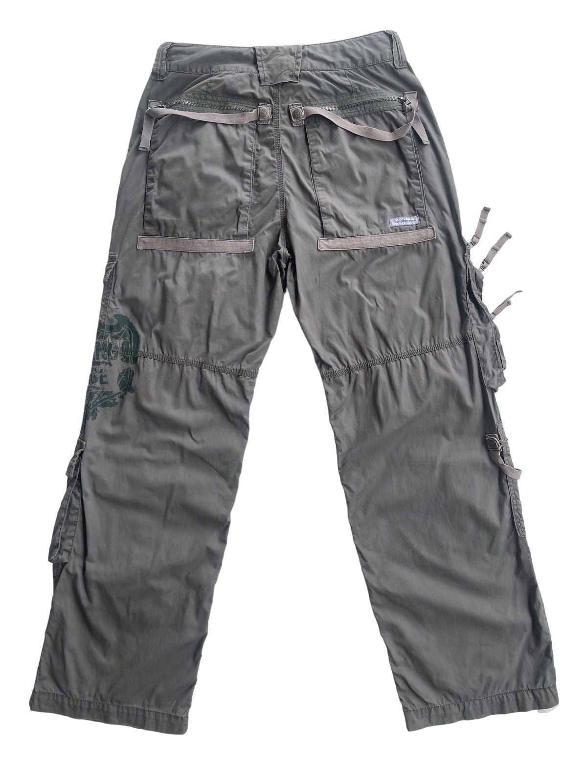 Japanese Brand Japanese Multipocket Parachute Cargo Pants Size US 29 - 2 Thumbnail