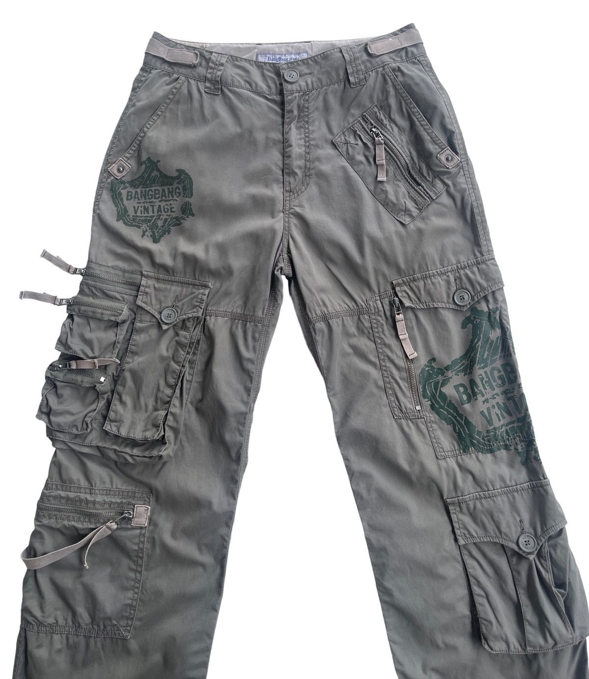 Japanese Brand Japanese Multipocket Parachute Cargo Pants Size US 29 - 8 Thumbnail