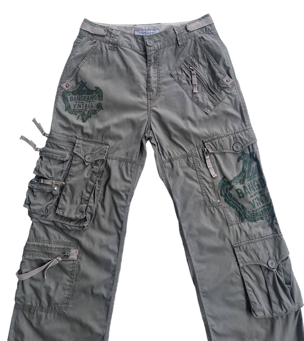 Japanese Brand Japanese Multipocket Parachute Cargo Pants Size US 29 - 6 Thumbnail
