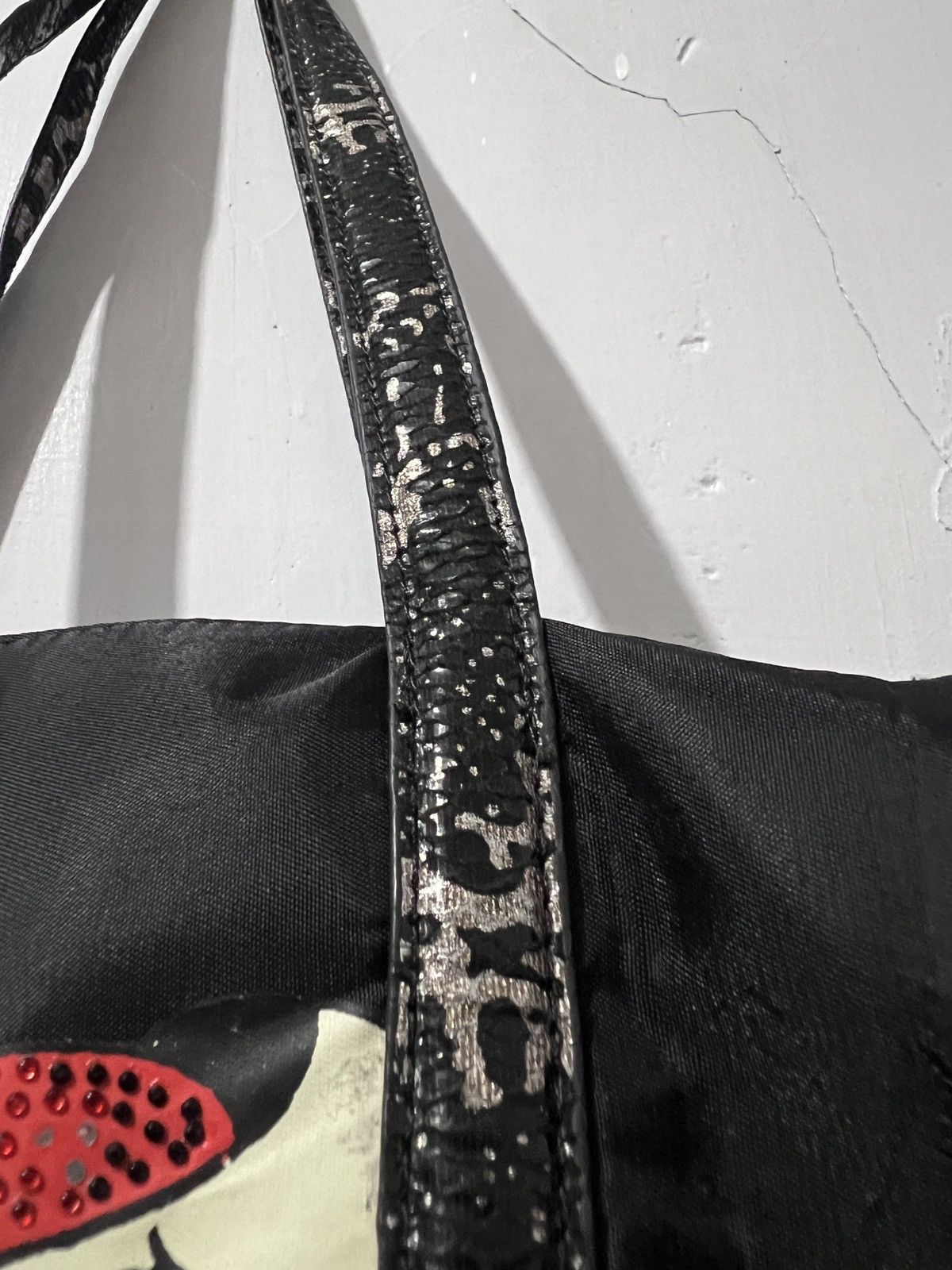 Christian Audigier Ed Hardy Love Kills Slowly Rhinestones Bag Size ONE SIZE - 8 Thumbnail
