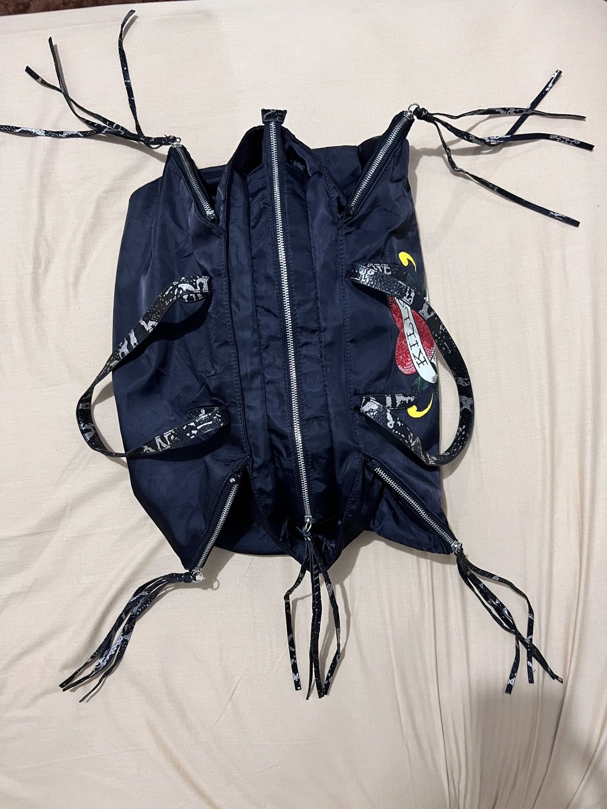 Christian Audigier Ed Hardy Love Kills Slowly Rhinestones Bag Size ONE SIZE - 3 Thumbnail