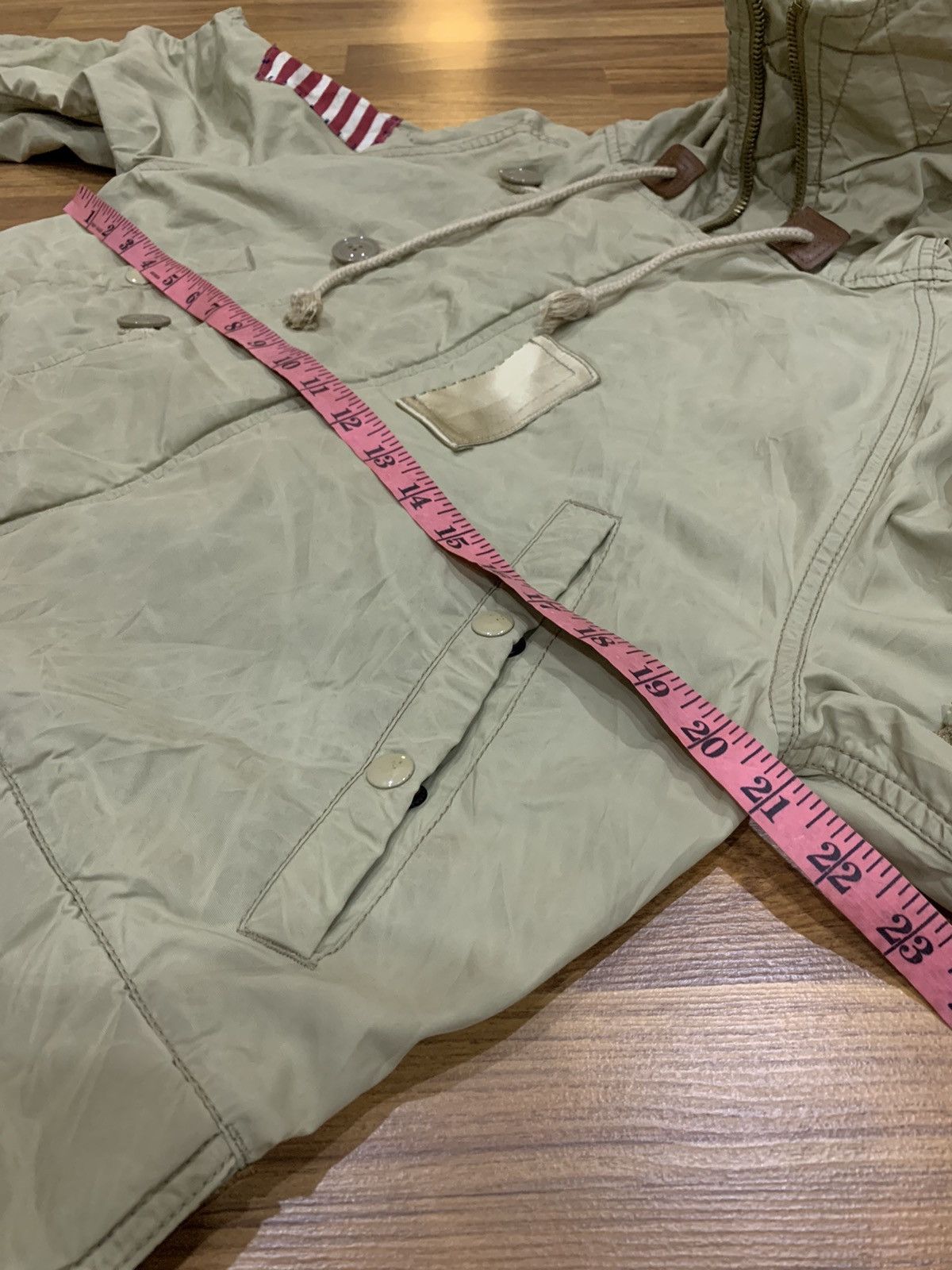 Denim & Supply Ralph Lauren DENIM & SUPPLY MILITARY HOODIE PARKA JACKET Size US XS / EU 42 / 0 - 5 Thumbnail