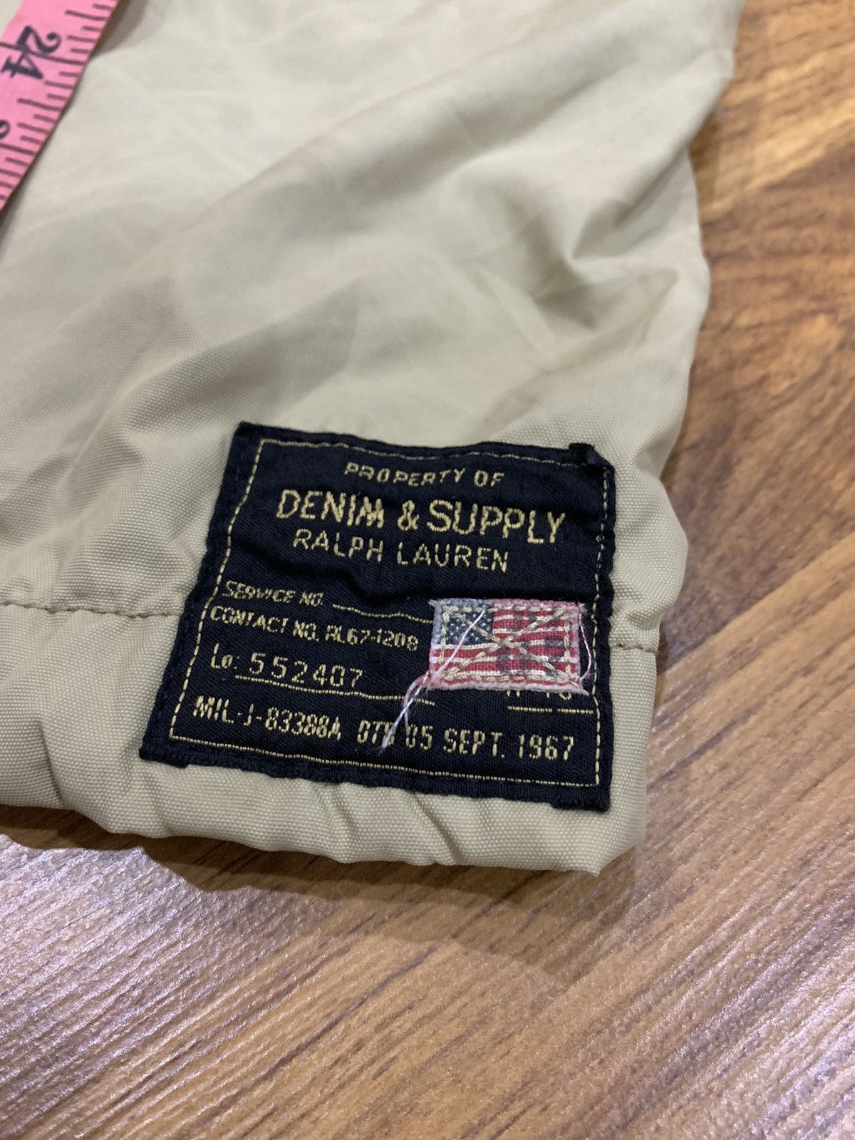 Denim & Supply Ralph Lauren DENIM & SUPPLY MILITARY HOODIE PARKA JACKET Size US XS / EU 42 / 0 - 4 Thumbnail