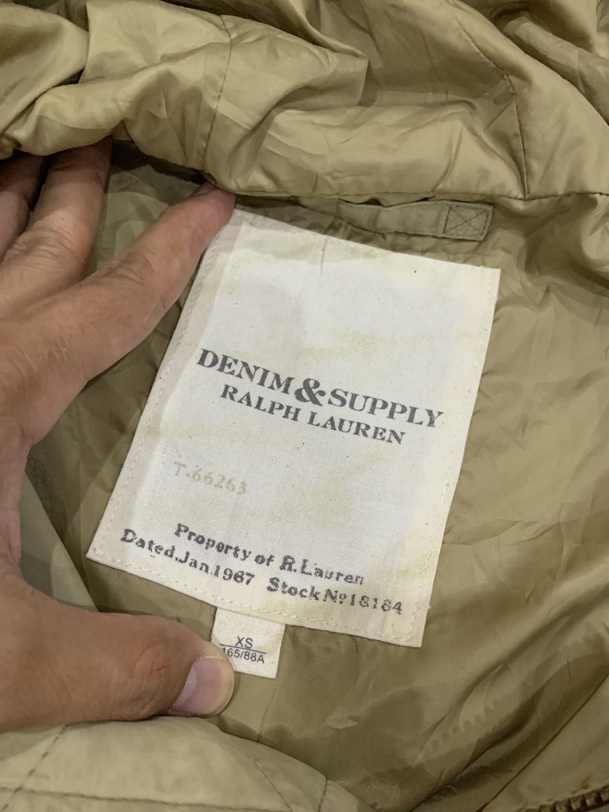 Denim & Supply Ralph Lauren DENIM & SUPPLY MILITARY HOODIE PARKA JACKET Size US XS / EU 42 / 0 - 8 Thumbnail