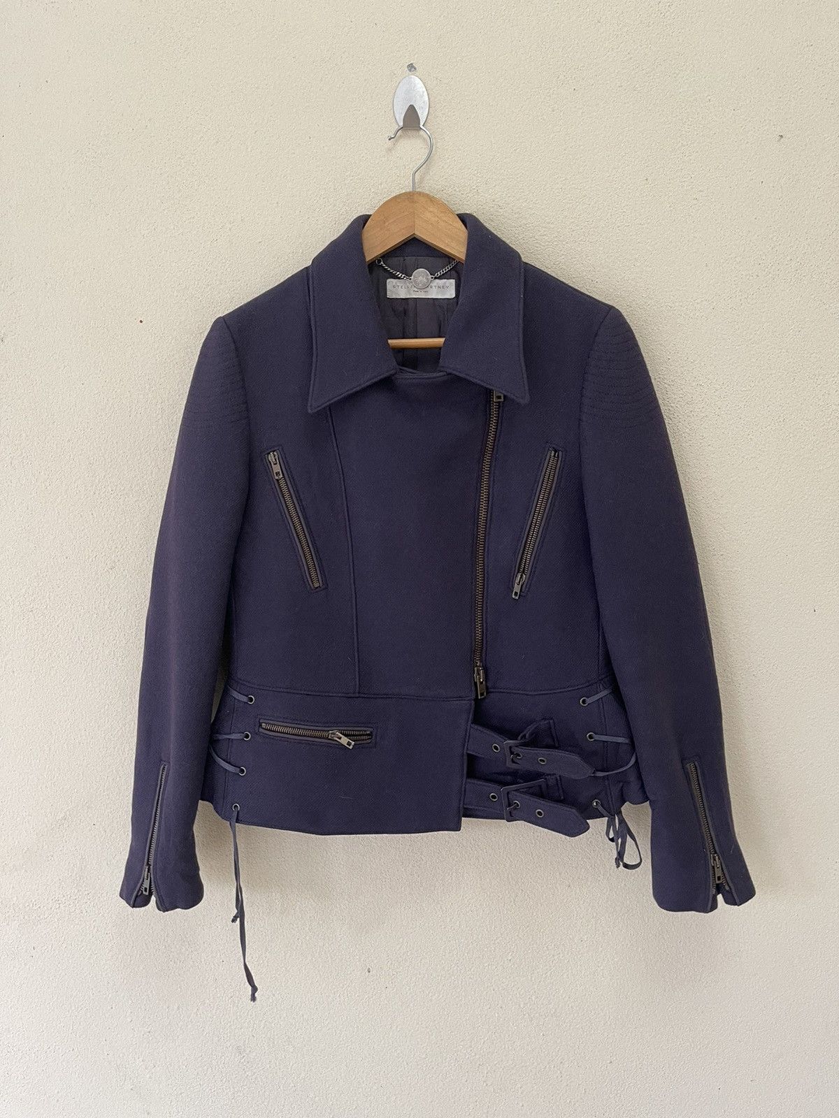 Stella McCartney Vintage STELLA McCARTNEY Bondage Jacket Made in Italy Size US S / EU 44-46 / 1 - 1 Thumbnail