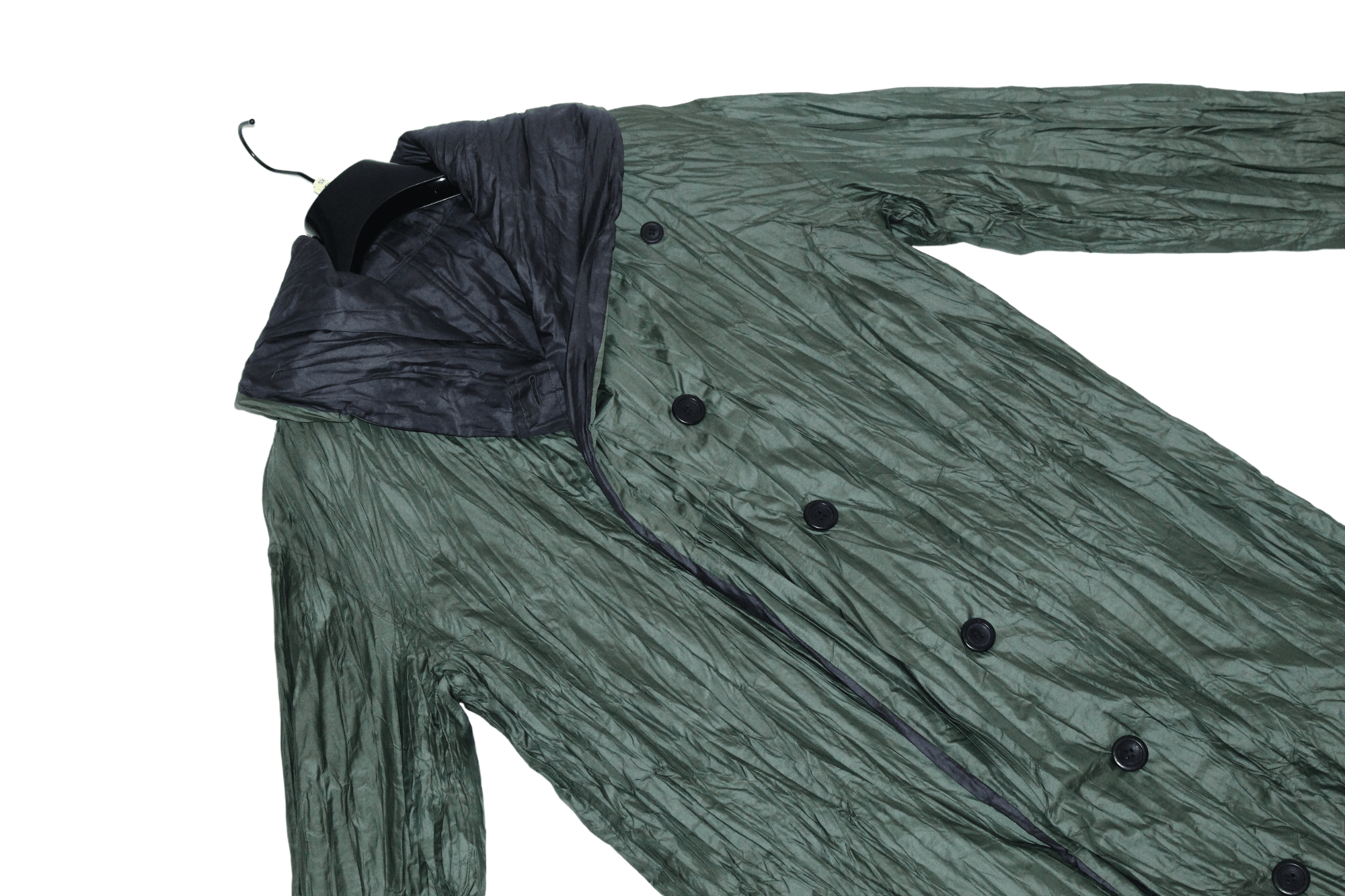 Issey Miyake 80's 90's Issey Miyake Windcoat plisse reversible coat Size US M / EU 48-50 / 2 - 13 Thumbnail