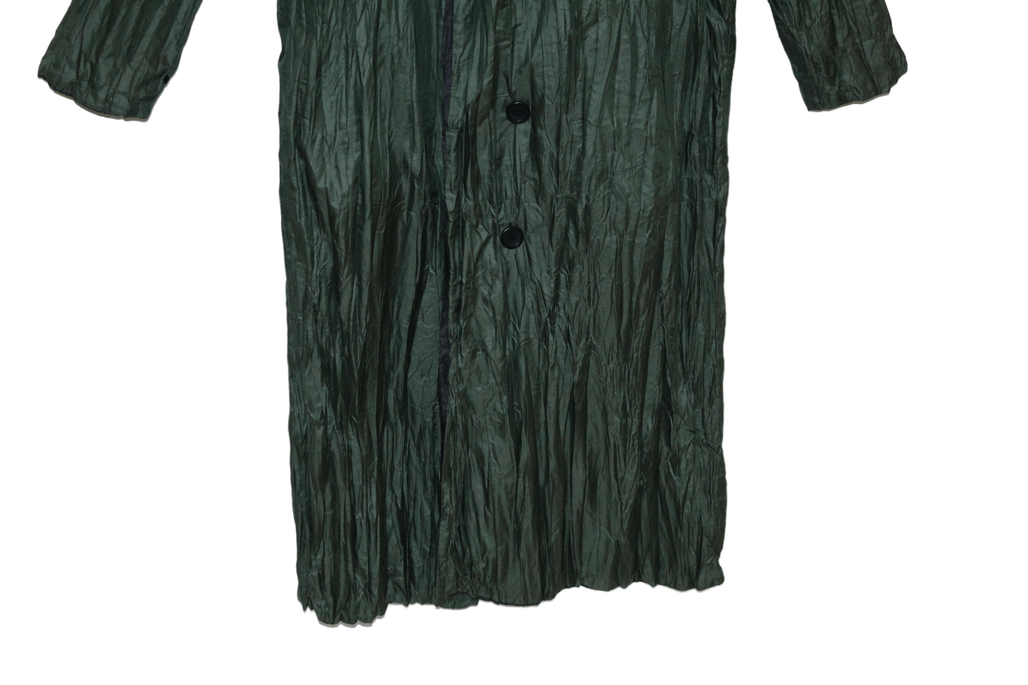 Issey Miyake 80's 90's Issey Miyake Windcoat plisse reversible coat Size US M / EU 48-50 / 2 - 8 Thumbnail