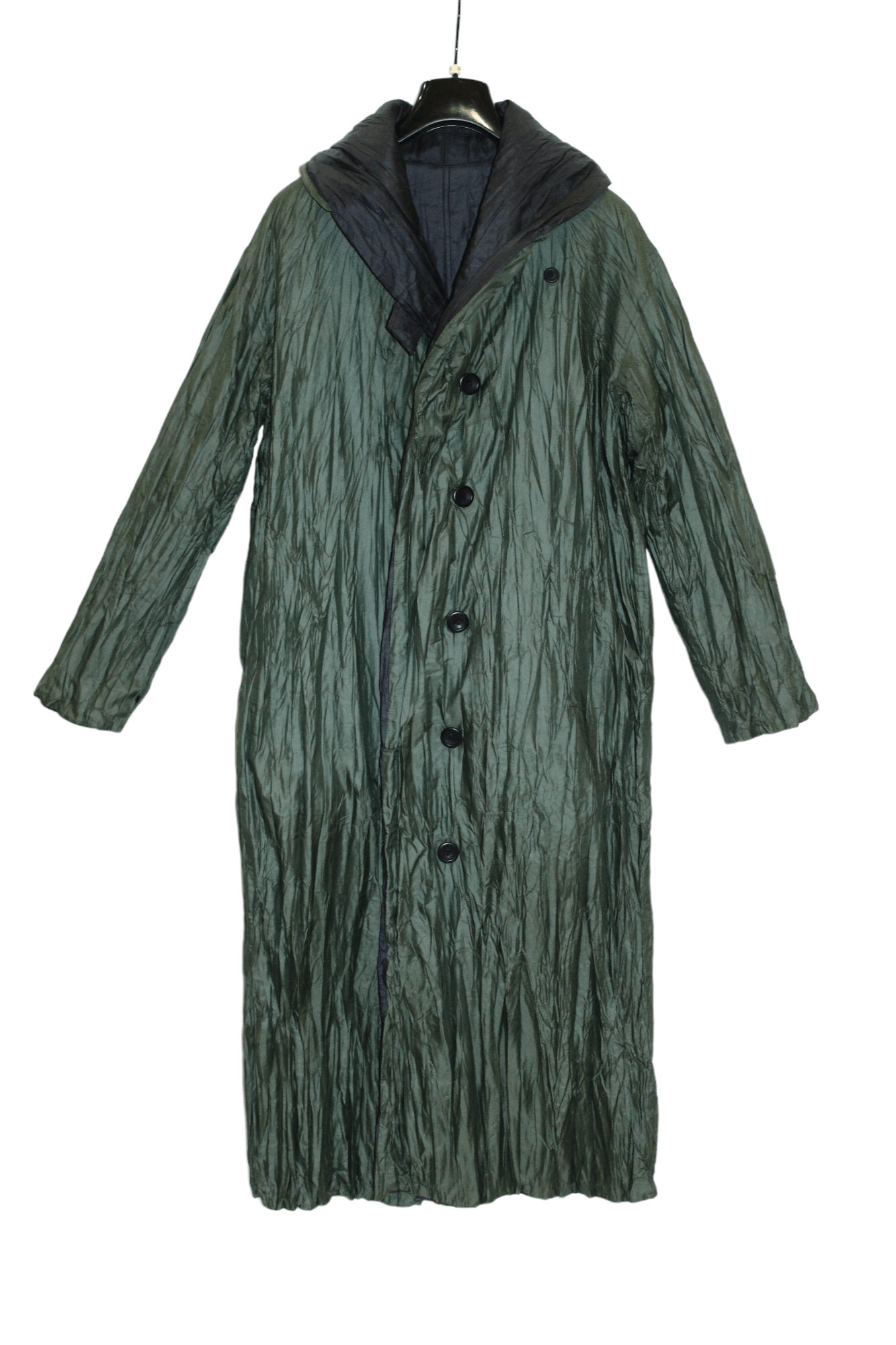 Issey Miyake 80's 90's Issey Miyake Windcoat plisse reversible coat Size US M / EU 48-50 / 2 - 2 Thumbnail