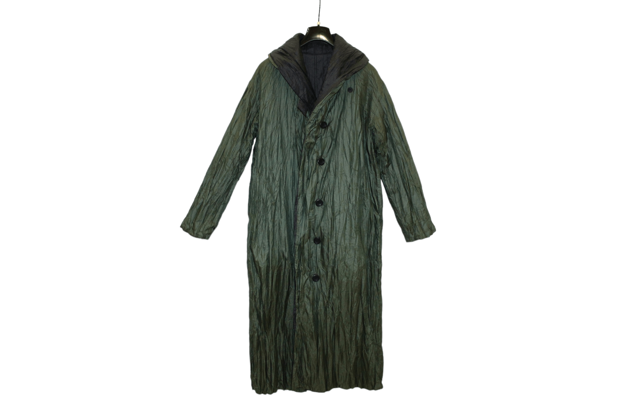 Issey Miyake 80's 90's Issey Miyake Windcoat plisse reversible coat Size US M / EU 48-50 / 2 - 17 Thumbnail