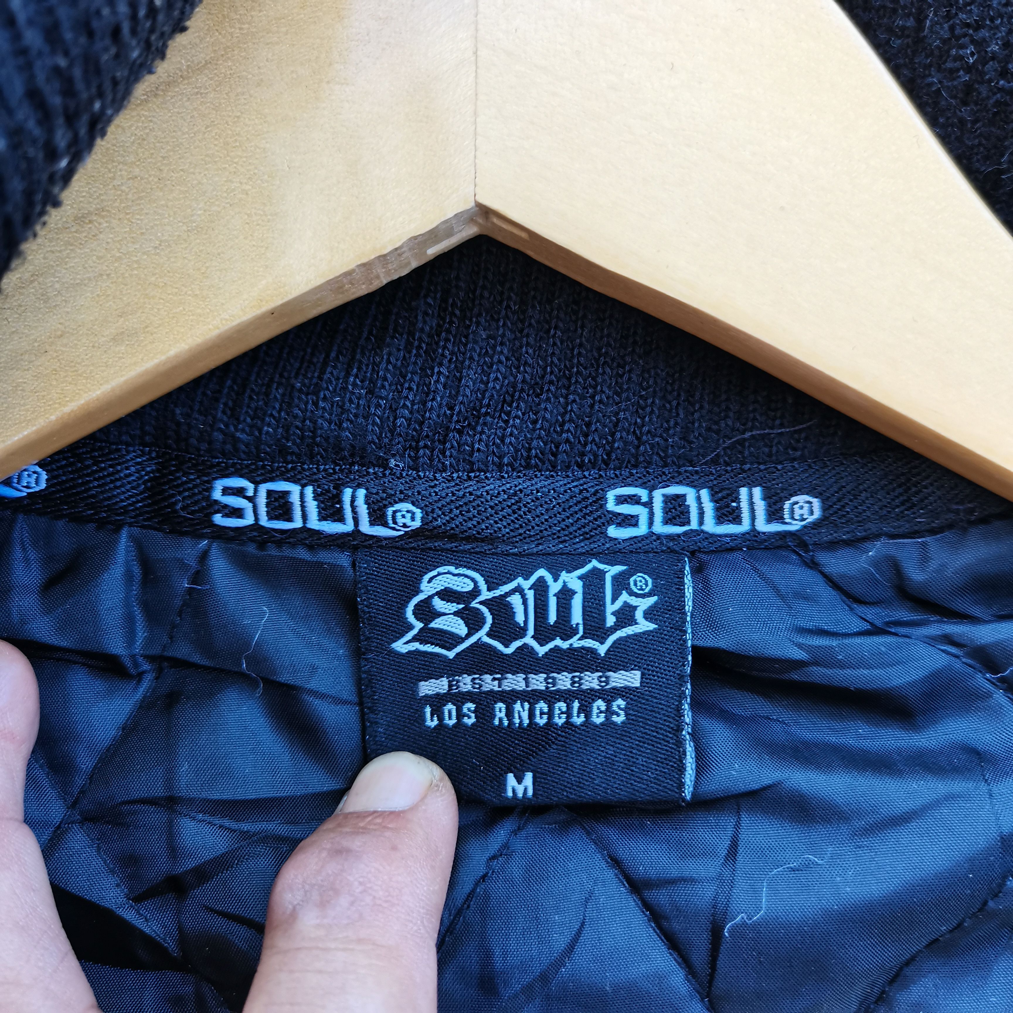 Vintage Archive🔥Vintage SOUL USA Varsity Jacket Size US M / EU 48-50 / 2 - 17 Thumbnail