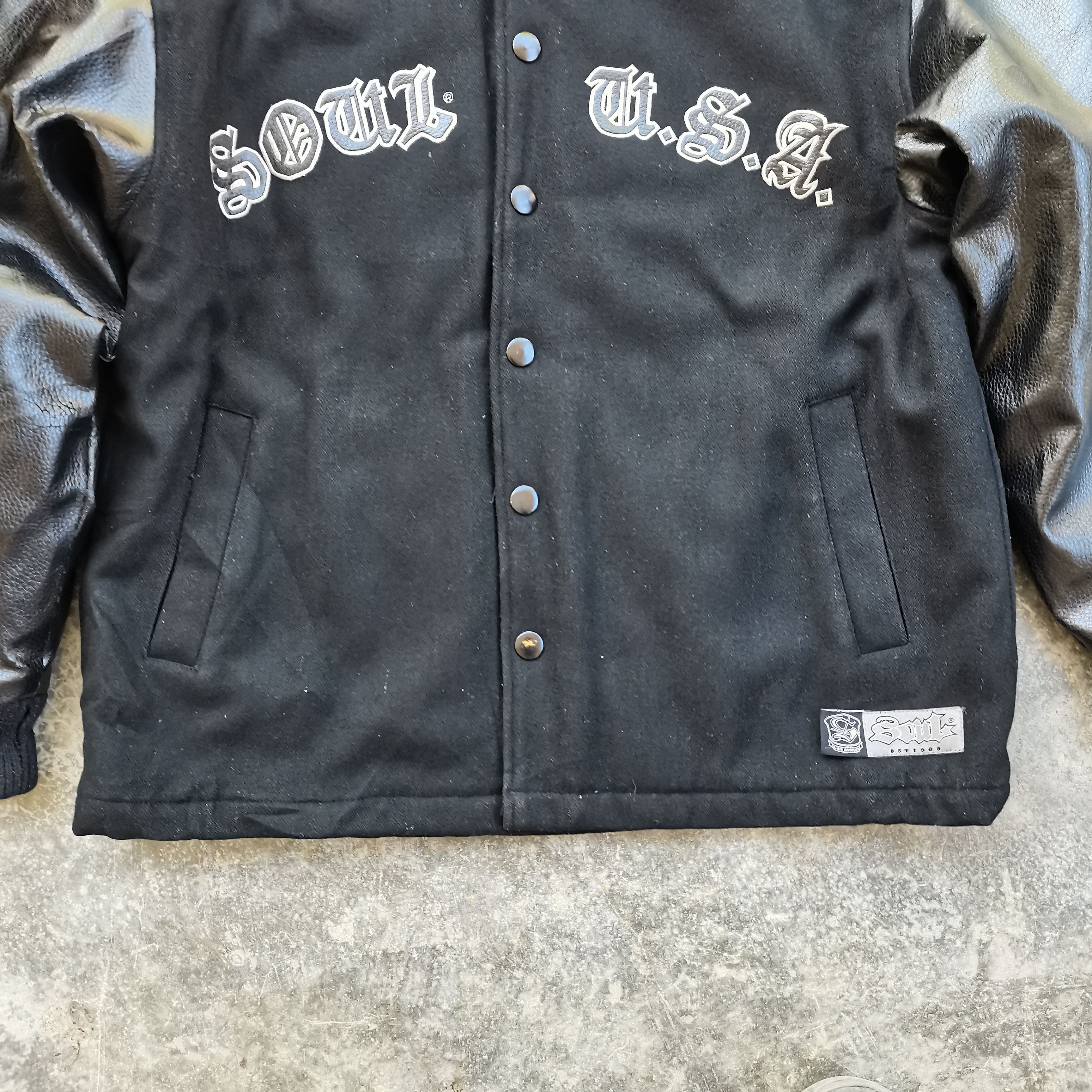 Vintage Archive🔥Vintage SOUL USA Varsity Jacket Size US M / EU 48-50 / 2 - 6 Thumbnail